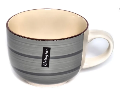 ELRINGTON СВЕТЛЫЙ ГРАФИТ кружка 500мл 139-27040